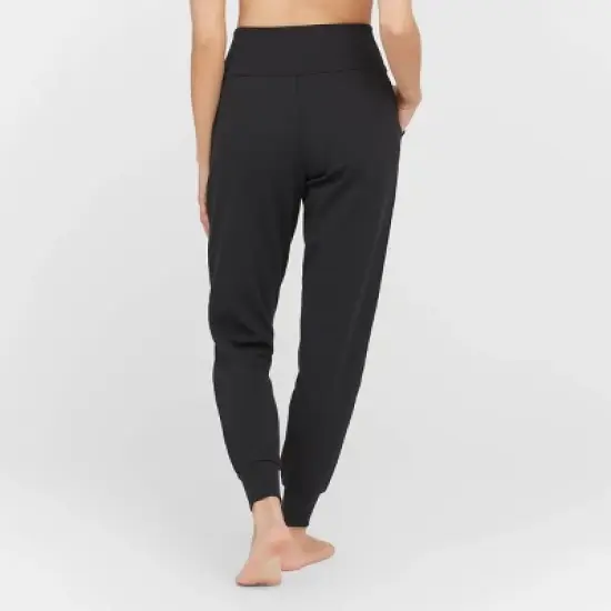 ASSETS by SPANX Women's Ponte Shaping Joggers - Black image {1}