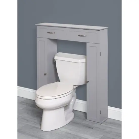 Lift Top Bath Storage Console Cabinet - Zenna Home image {1}