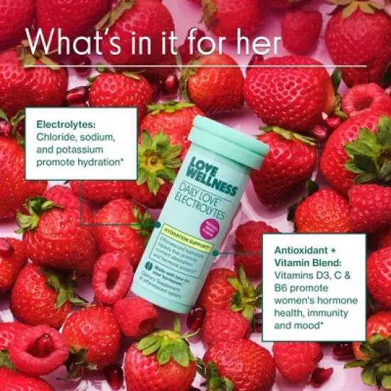 Love Wellness Daily Love Electrolytes Vitamins - 6ct image {4}