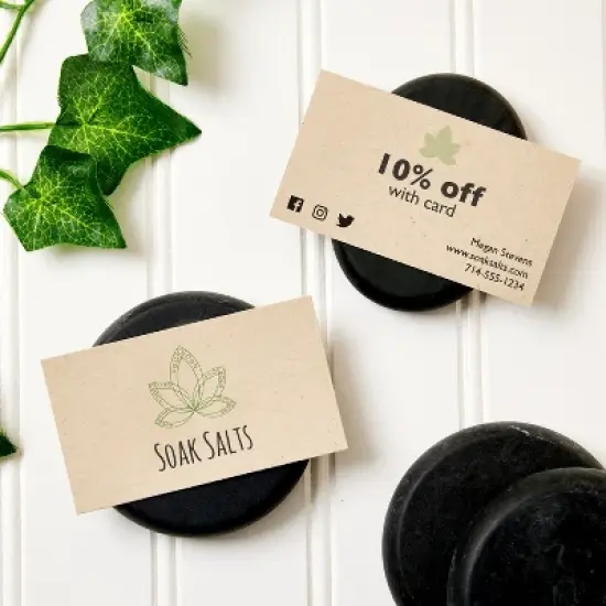 Avery Kraft Brown Business Cards, 2" x 3.5", 150 Total (28311) image {6}