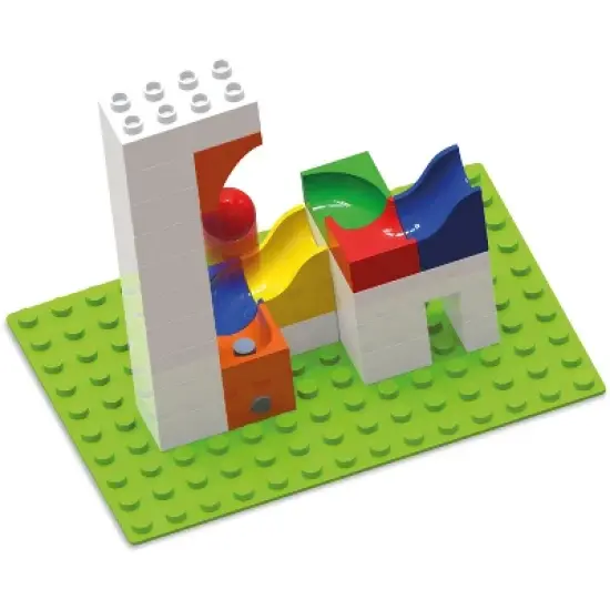 Hubelino Marble Run - 41-Piece Catapult Expansion Set image {3}