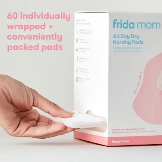 Frida Mom All-Day Dry Disposable Nursing Pads - 60ct image {5}