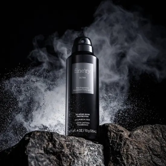 fine'ry. Men's Deodorant Spray - Ultra - 4oz image {4}