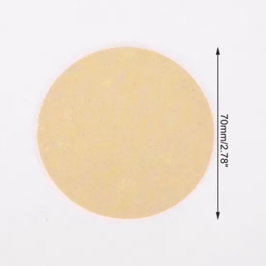 Unique Bargains Face Cleaning Compressed Sponge Facial Cleanser 20 Pcs image {3}