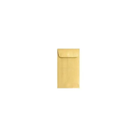 LUX #5 1/2 Coin Envelopes (3 1/8 x 5 1/2) 1000/Box Gold Metallic (512CO-07-1M) image {1}
