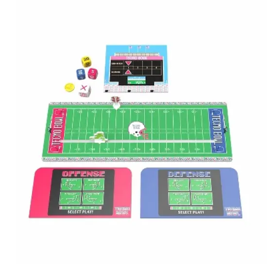Buffalo Games Tecmo Bowl Card Game: Creative Problem Solving for 2-4 Players image {2}