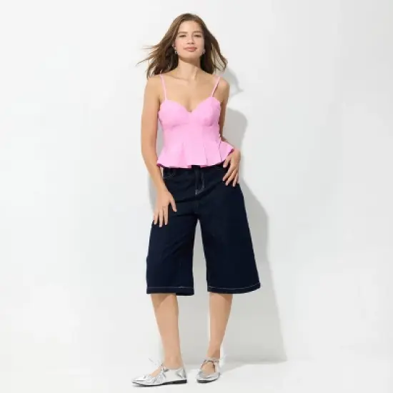 Women's Pleated Poplin Cami - Wild Fable&trade; image {2}