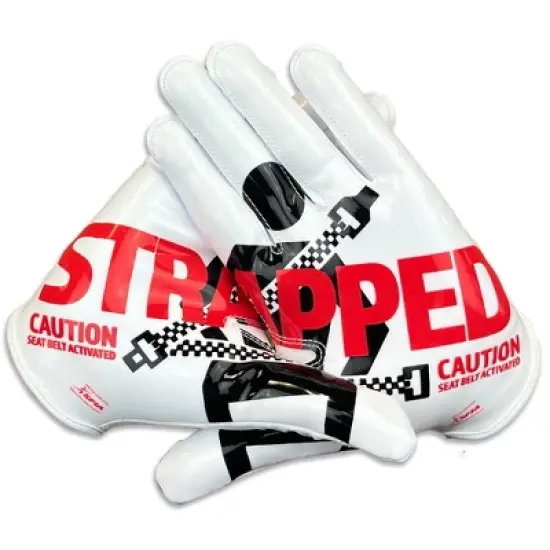 Battle Sports "Strapped" Battle Doom Speed Football&nbsp;Receiver Gloves image {1}