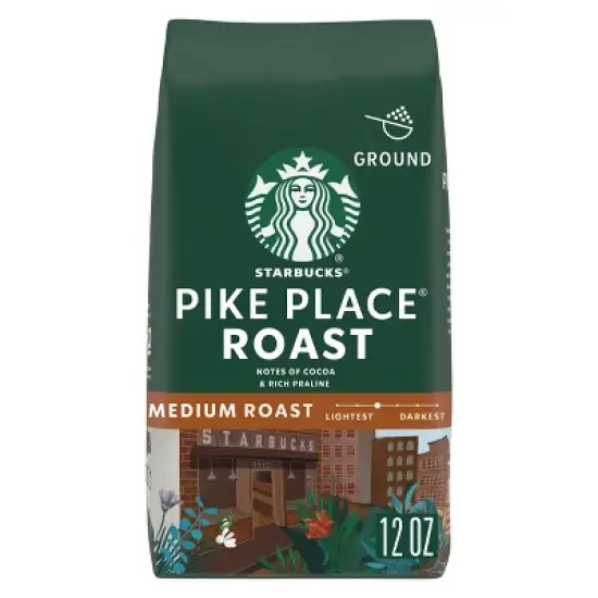 Starbucks Pike Place Medium Dark Roast Coffee image {5}