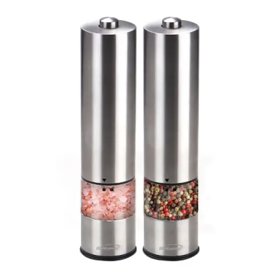 Brentwood Electric Blue LED Salt and Pepper Adjustable Ceramic Grinders image {5}