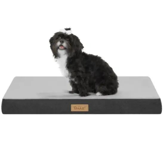 TailZzz Milo Wooden Pet Bed with Mattress  Small / Medium Dog Bed image {2}