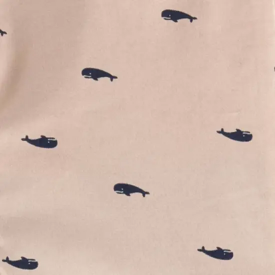 Carter's Just One You&reg; Baby Boys' Whale Romper - Navy Blue/Khaki image {3}