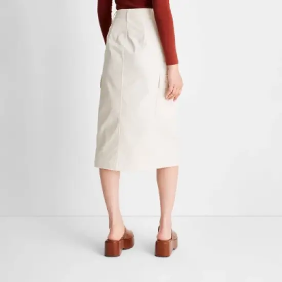 Women's Cargo Wrap Midi Skirt - Future Collective&trade; with Reese Blutstein image {1}