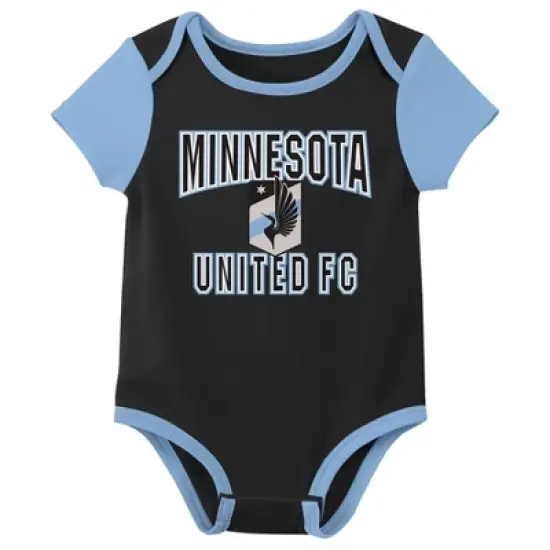 MLS Minnesota United FC Infant 3pk Bodysuit image {3}