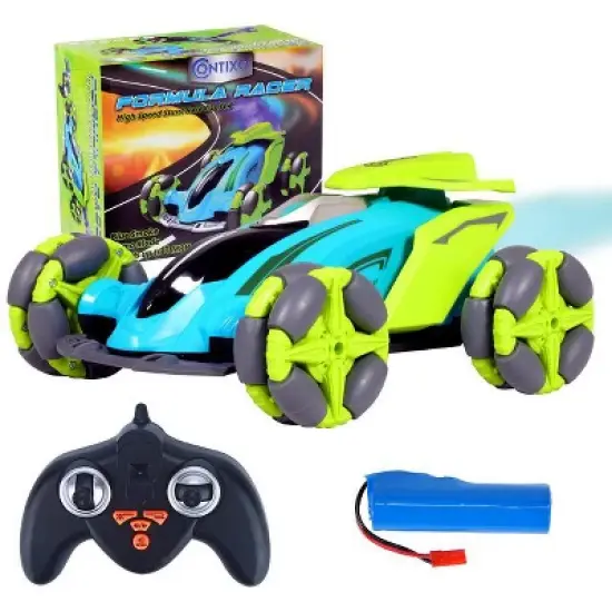 Contixo SC4 RC Car with 360&deg; Rotating, Blue Smoke, One-Key Demonstration, Realistic Sounds & Lights, with 360&deg; Rotating, Blue Smoke image {4}
