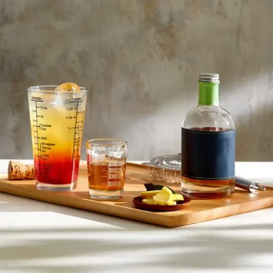 Libbey Mixologist Essentials 2 Piece Measuring Glass Set image {1}