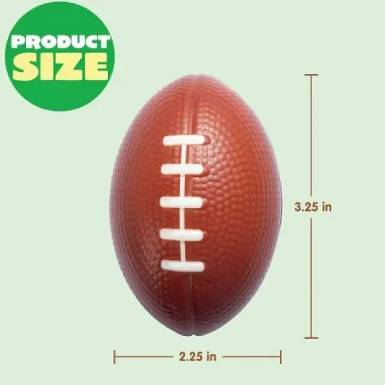 JOYIN 16 Pack 3.25&rdquo; Mini Football Foam Stress Balls Toy for Kids Sports Birthday Party Favor, Squeeze Squish Balls image {6}