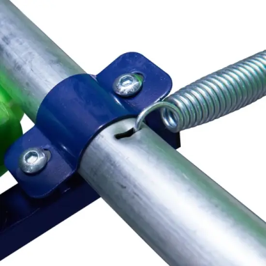 QingMoon 16FT Trampoline With 360 Degree Safety Net,With Slide,Ladder,Football Goal And Backboard,Recreational Trampoline for Kids and Adults image {3}