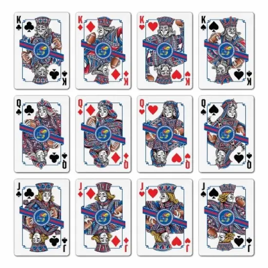 NCAA Kansas Jayhawks Classic Series Playing Cards image {1}