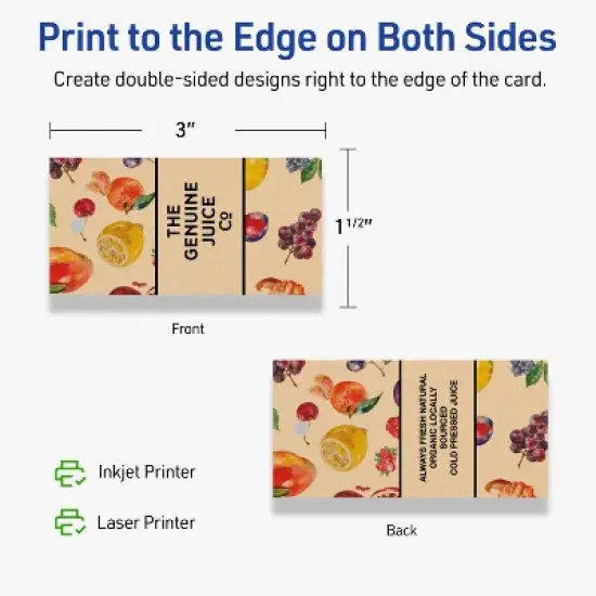 Avery Rectangle Price Tags, 1-1/2" x 3", Kraft Brown, 100 Total image {5}