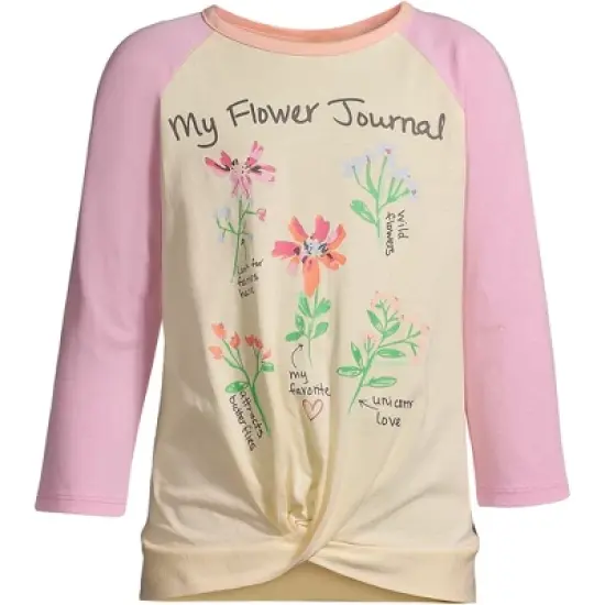 Lands' End Girls Graphic Tee Shirt image {13}