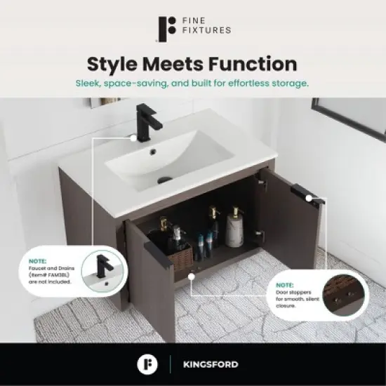 Fine Fixtures Kingsford Vanity image {6}