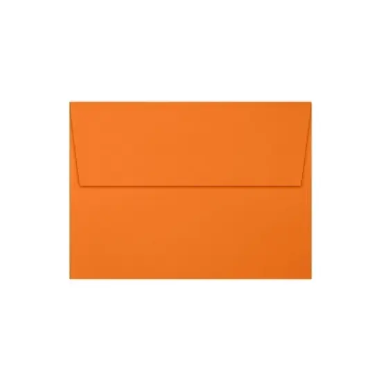 LUX A7 Invitation Envelopes (5 1/4 x 7 1/4) 50/Box Mandarin (EX4880-11-50) image {3}