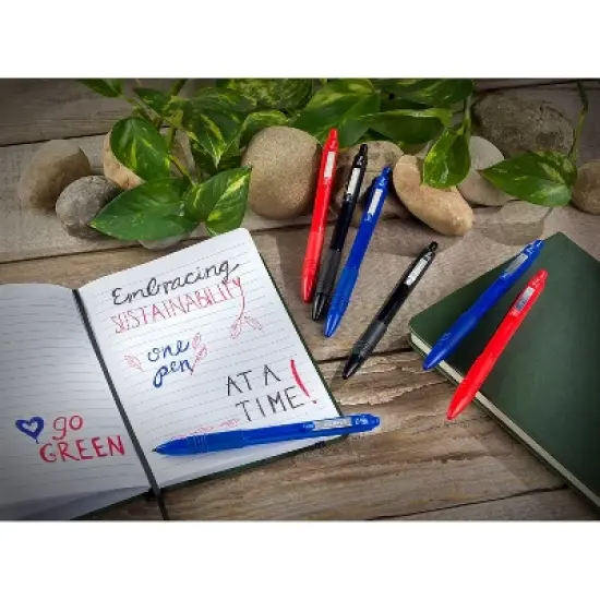 Zebra Z-Grip Recycled Retractable Ballpoint Pen Medium Point 1.0mm Blue Ink 48/Pack (20428) image {4}