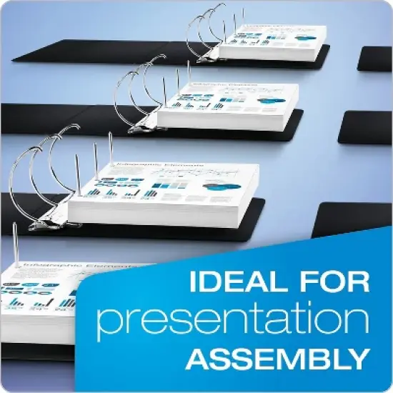 Cardinal ExpressLoad ClearVue 1.5" 3-Ring View Binder 943635 image {2}