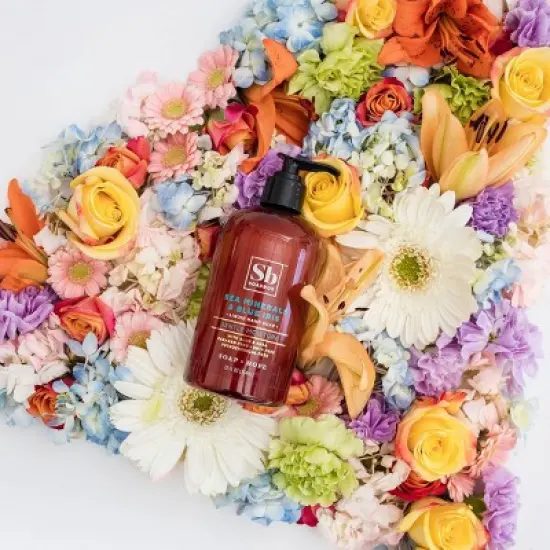 SoapBox Sea Minerals & Blue Iris Gentle Moisture Liquid Hand Soap - 12 fl oz/3pk image {4}