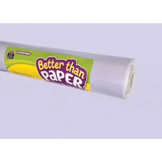 Teacher Created Resources&reg; Better Than Paper&reg; Bulletin Board Roll, Lavender, 4-Pack image {1}