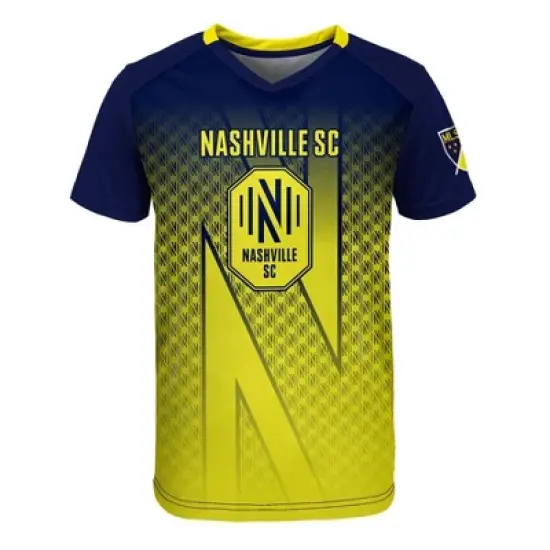 MLS Nashville SC Boys' Sublimated Poly Jersey image {1}