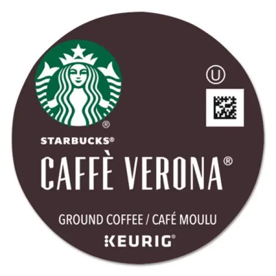 Starbucks Caffe Verona Coffee K-Cups Pack, 24/Box image {1}