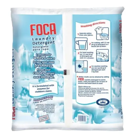 FOCA Laundry Detergent Phosphate Free - 176.36oz image {1}