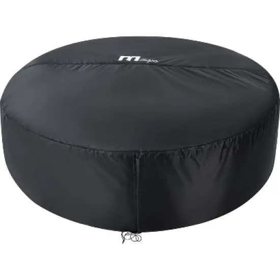 MSpa Meteor Round Bubble Spa with Thermal Cover 245 Gal 164 Electric 110 Volt AC Inflatable Hot Tub image {5}