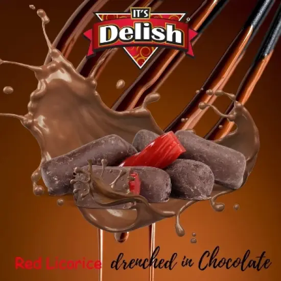 Chocolate Covered Strawberry Licorice Bits by It's Delish image {6}