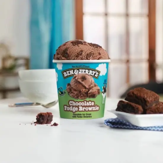 Ben & Jerry's Ice Cream Chocolate Fudge Brownie - 16oz image {2}