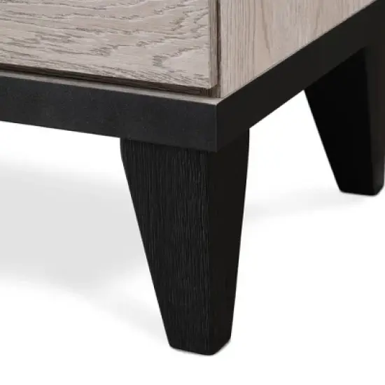 Micah 2 Drawer Nightstand - Adore Decor image {3}