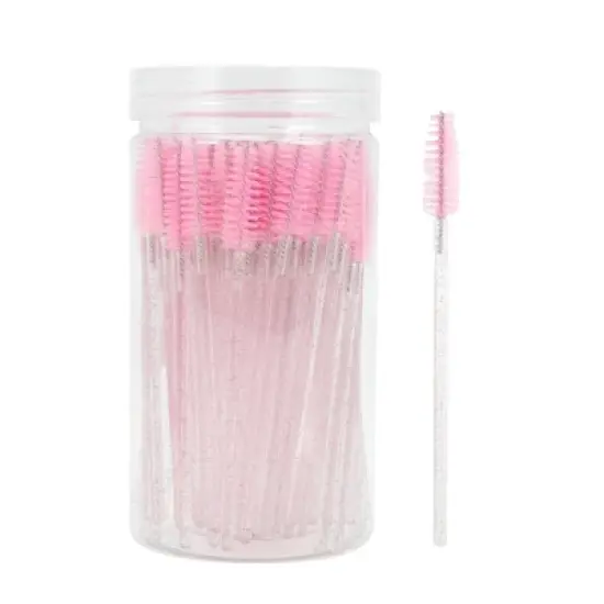 Unique Bargains Portable Eyelash Brush 100 Pcs image {7}