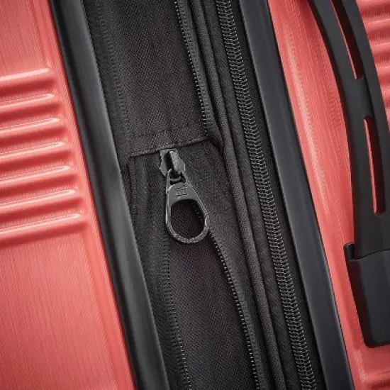 American Tourister NXT Checkered Hardside Carry On Spinner Suitcase image {9}