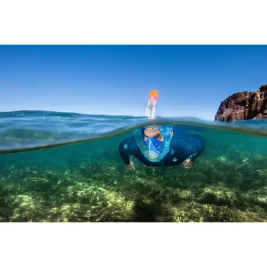 Decathlon Subea Easybreath 500 Surface Full Face Snorkel Mask, Adult and Teens image {1}