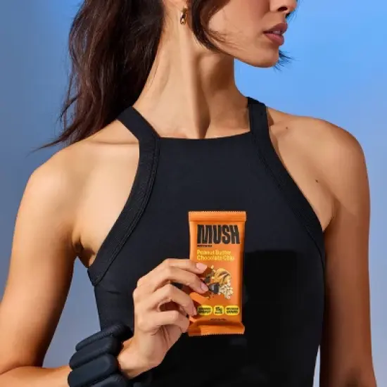 MUSH Peanut Butter Chocolate Chip Refrigerated Protein Bar - 2.3oz image {5}