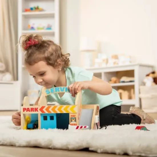 Melissa & Doug Service Station Parking Garage image {2}