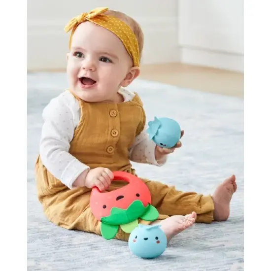 Skip Hop Farmstand Berry Cute Band Baby Toy - 3pc image {1}