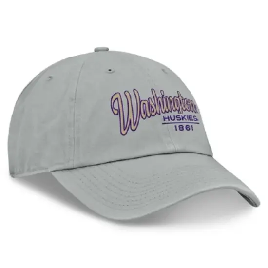 NCAA Washington Huskies Nico Cotton Hat: Adjustable Mens Baseball Cap image {2}