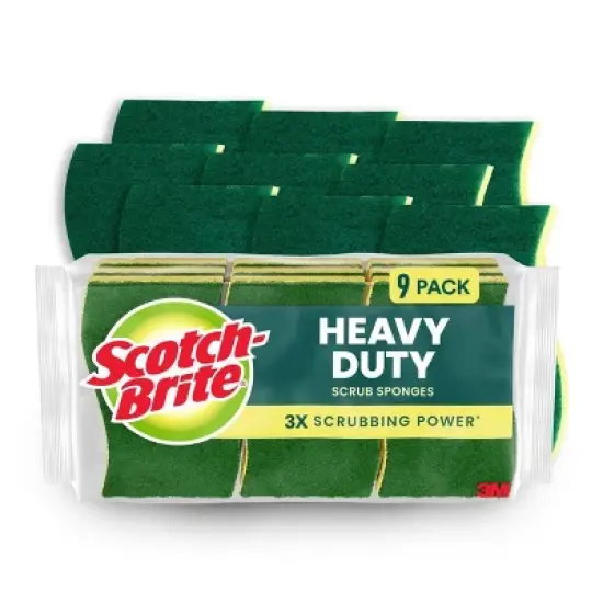 Scotch-Brite Heavy Duty Scrub Sponges image {15}