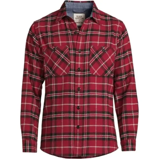 Lands' End Blake Shelton x Lands' End Traditional Fit Rugged Work Shirt image {4}
