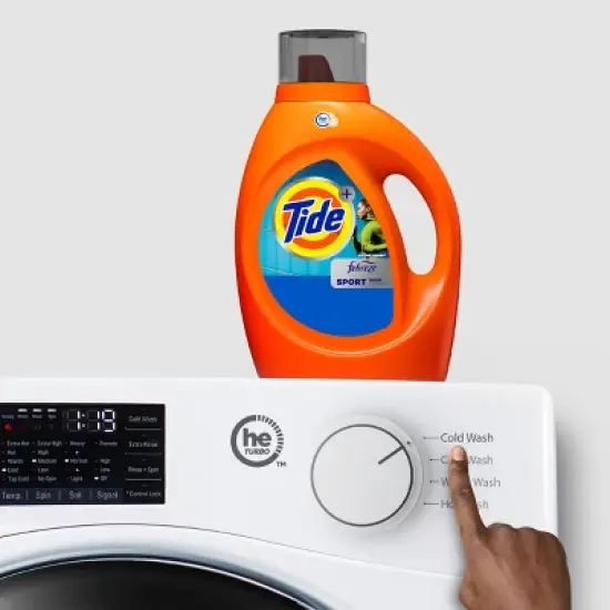 Tide Plus Febreze High Efficiency Liquid Laundry Detergent - Sport Active Fresh image {12}