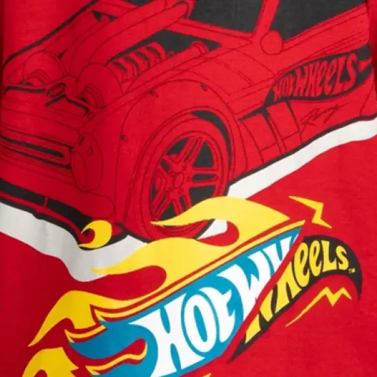 Hot Wheels 3 Pack Graphic T-Shirts Gray/Black/Red  image {6}