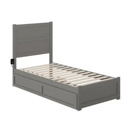 Noho Bed with Footboard and Twin Trundle - AFI image {2}